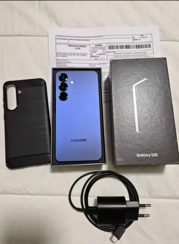 Galaxy S25 256gb Azul Novo!