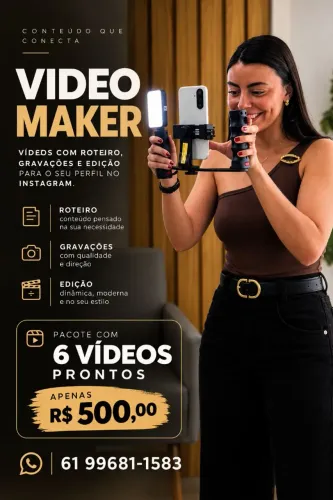 Cobertura de evento. Videomaker