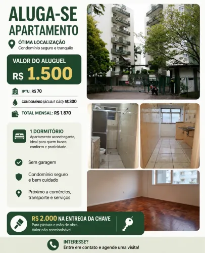  Alugo direto com proprietário do lado do shopping Lindóia e o mercado Zaffari
