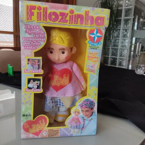 Boneca filozinha estrela relíquia e Lacrada