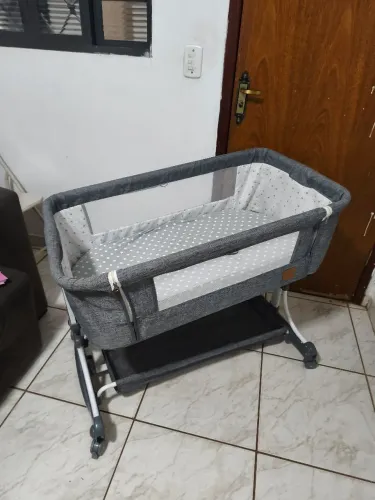 Berço portátil c/colchão e mosquiteiro