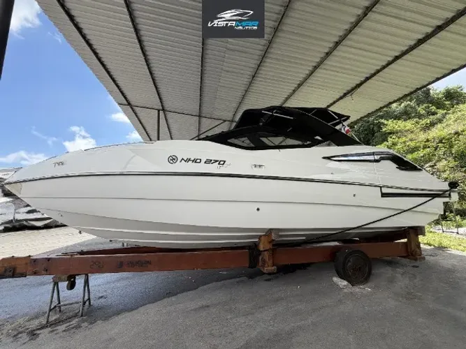 Lancha NHD 27 pés 2024 com motor popa Mercury 250hp 4T (Ñ Focker, nx, triton, fs, azov)