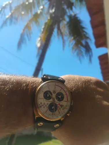 Relógio HEUER West MC laren Mercedes 2014 , ótimo estado .