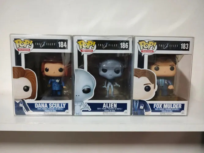 Lote Raro Funkos Arquivo X 