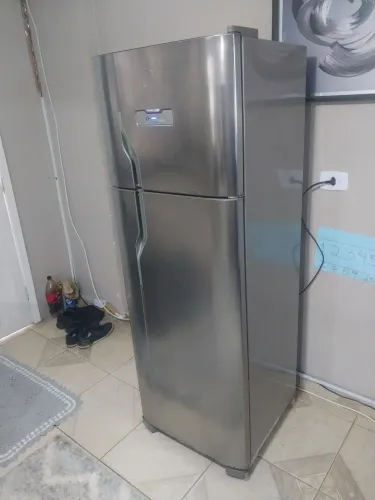 Geladeira inox