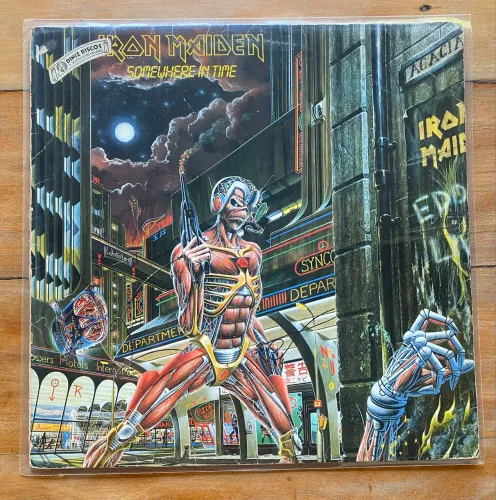 Disco de vinil (LP) Iron Maiden - Somewhere in time
