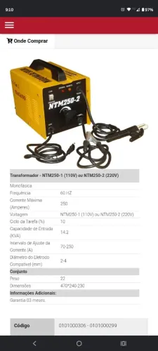 Máquina de Solda