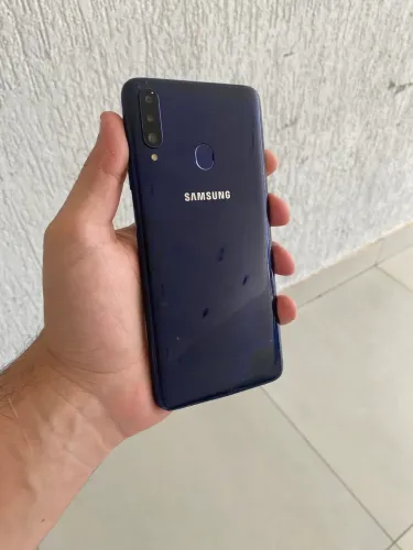 Samsung A20s azul escuro