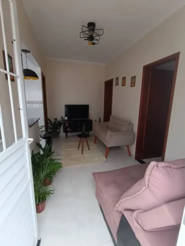Casa de condomínio 2 dormitórios à venda - Melvi - Praia Grande/SP