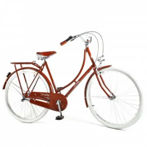 Mostruário - Bicicleta Vintage Ícaro Plus Light Wood - Kit Marcha Nexus Shimano 3 Velocida