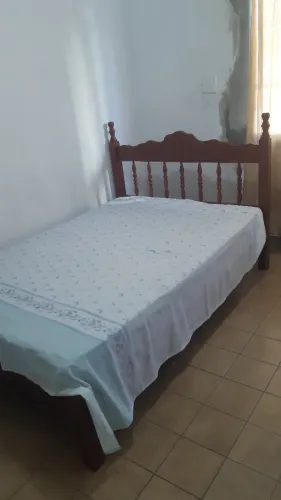 Cama e fogão