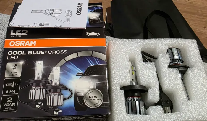 Lâmpadas Led H4 Cool Blue Cross Osram novas sem uso