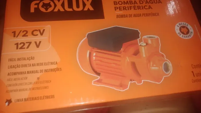 vendo uma bomba d'água 