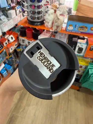 Copo térmico personalizado a laser