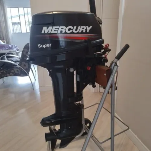 MOTOR MERCURY SUPER 15HP 2021 ACOMPANHA CARRINHO
