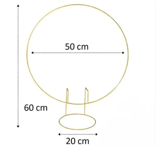 Vendo arco redondo de mesa novo!
