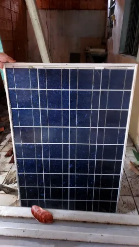 painel solar fotovoltaico da renomada marca japonesa Kyocera, modelo KC80