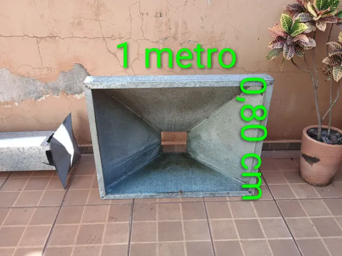 Coifa com chaminé