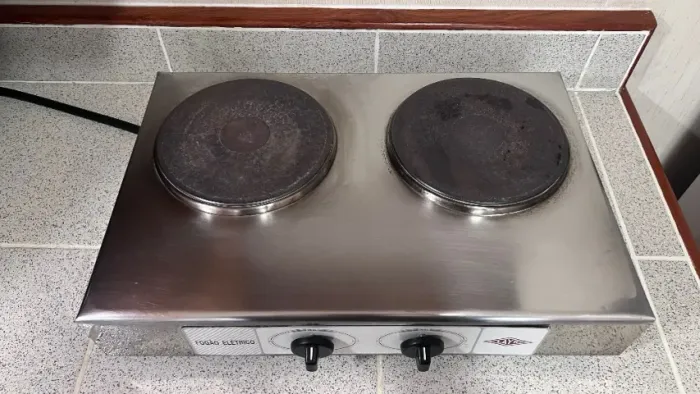 Fogão Fisher de inox