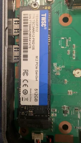 SSD NVME 512gb novo