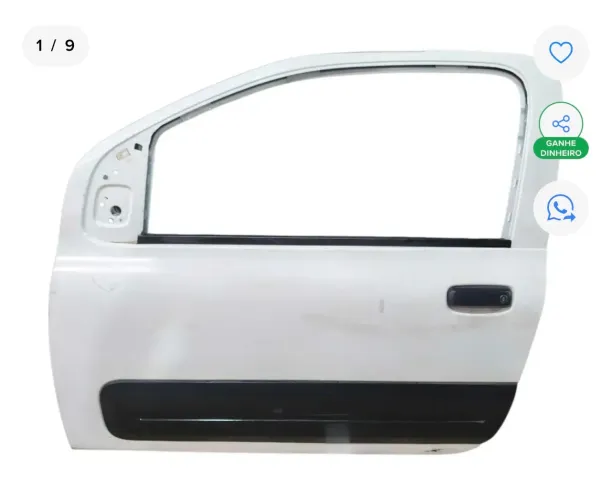 PORTA ESQUERDA FIAT FIORINO 2018 2019 2020 