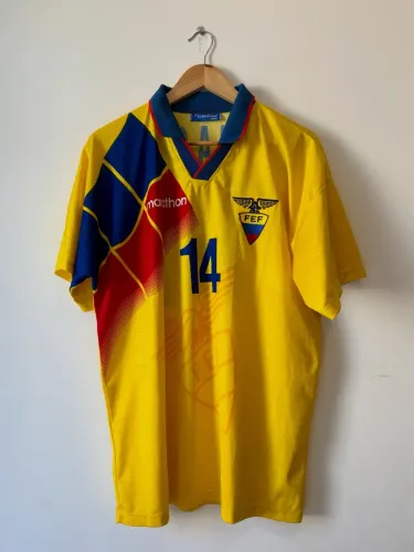 camisa equador 1996 de jogo