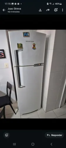 Geladeira Fros free Brastemp 375 litros