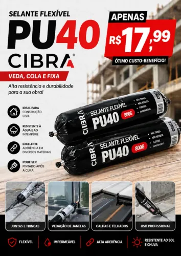 Pu 40  Sache 800g Cibra 