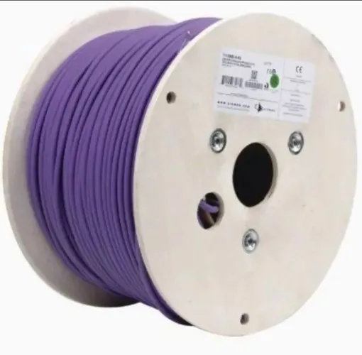 15 metros cabo cat6a violeta siemon