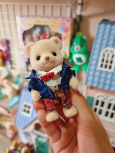Sylvanian families pai urso biscuit