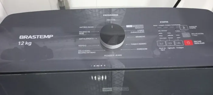 Máquina de lavar Brastemp 12 kg.