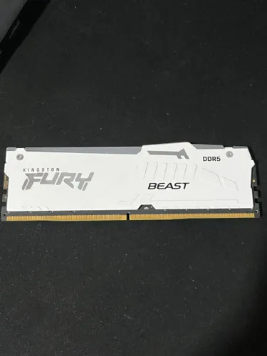 Memória Ram 32gb DDR5 5200mhz Kingston HyperX RGB
