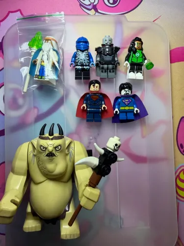 Lego minifigures sw/marvel/dc/ninjago/series