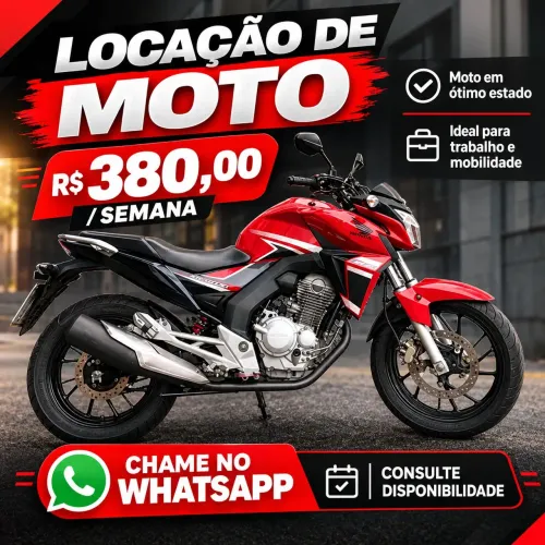 Moto para locação