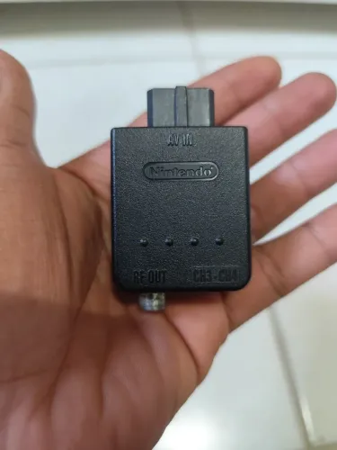 Adaptador Av RF para Nintendo 64 Original