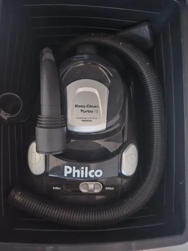 Aspirador de pó Philco Easy Clean Turbo de 1800W, 