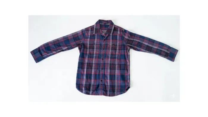 Camisa Xadrez Infantil Aveludada Gap - Tam. 6/7 Anos