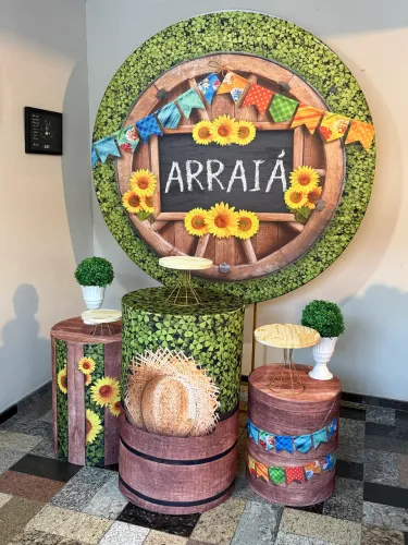 Decoração Festa Junina Pegue e Monte