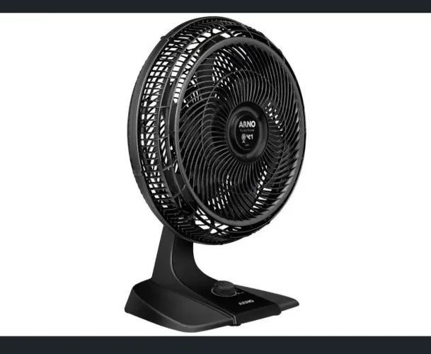 Ventilador de mesa 2 em 1 Arno 40cm VF42 Turbo Force Preto 220v