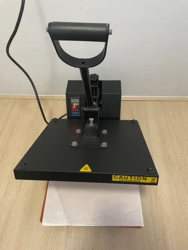 Prensa Térmica Plana 38x38 Para Sublimação/Transfer/DTF