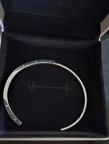 Lindo Bracelete em Prata 925 - Ajustável - Unissex 