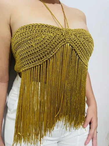 Top de crochet 