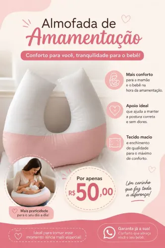 Vendo almofada de amamentação