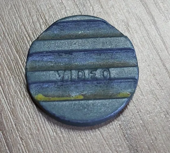 Ficha de videogame Arcade anos 80.