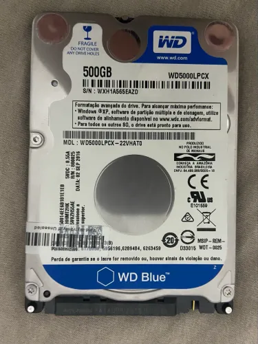 HD WD Blue 500GB