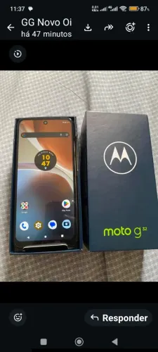 Vendo Motorola G32 128Gb, na caixa!
