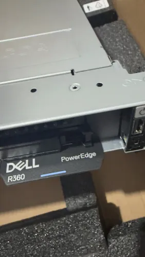SERVIDOR DELL POWEREDGE R360 XEON 6 6353P 16GB NOVO NA CAIXA