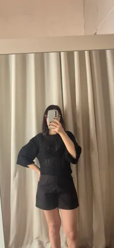 Blusa de trico casado, veste do P ao GG, a R$ 20,00