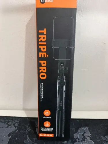 Tripé profissional Basike pró 1.80mt com Bluetooth / MEGA PROMOÇÃO