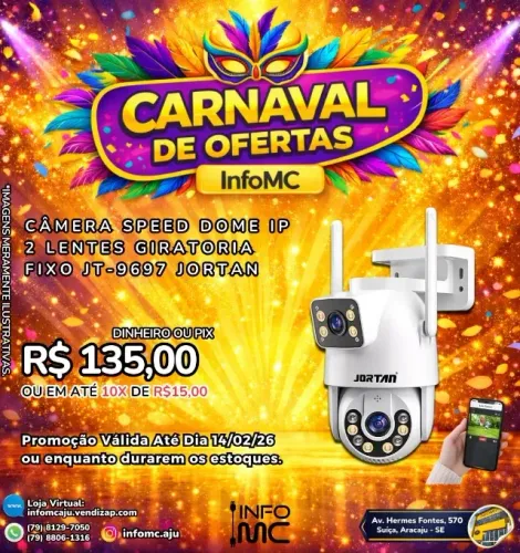 Câmera dupla lente Yoosee jt-9697